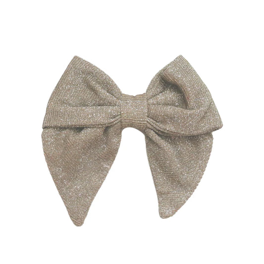 Gold Metallic Classic Bow