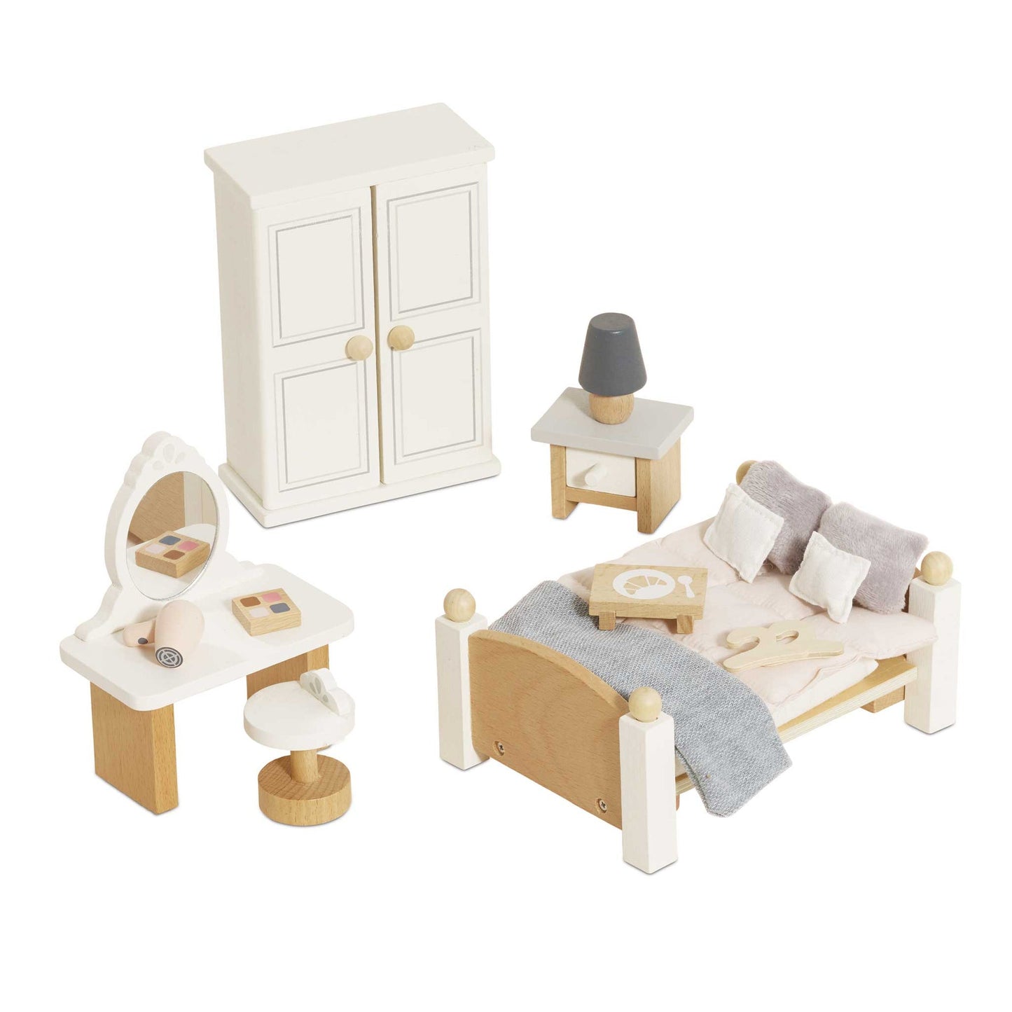 Bedroom Wooden Doll House Set