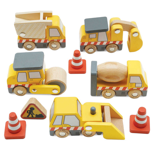 Construction Toy Vehicle Set