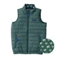 Green Turtle Puffer Vest