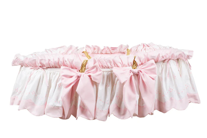 Pink Moses Basket