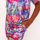 Flamingo Floral Silky PJ Set