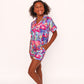 Flamingo Floral Silky PJ Set