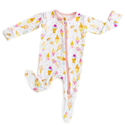 Ice Cream Party Zipper PJ