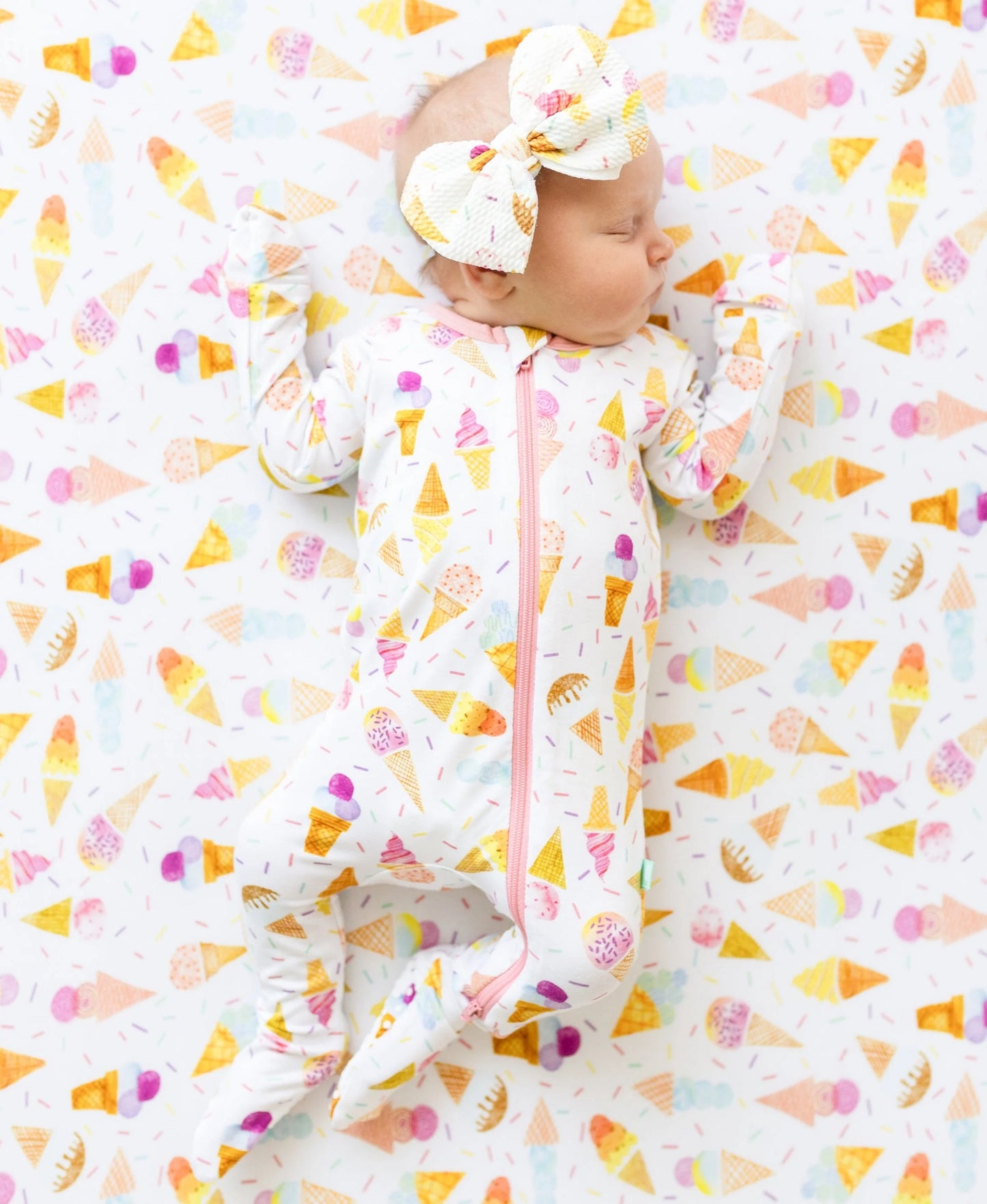 Ice Cream Party Zipper PJ