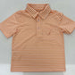 Brooks Orange Stripe Polo