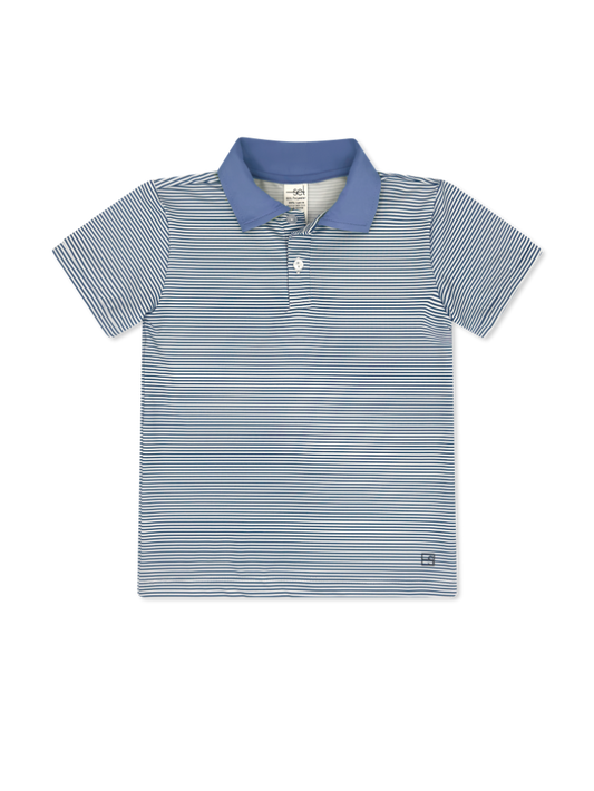 Blue & Green Parker Polo