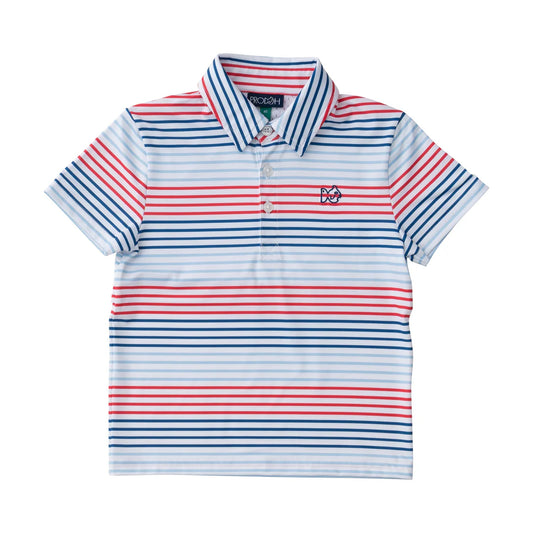 Americana Stripe Polo