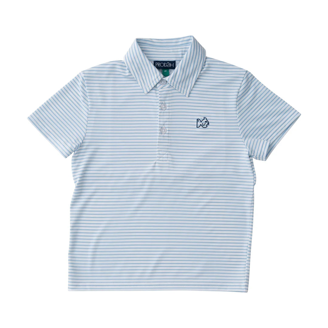 Clear Sky Stripe Polo