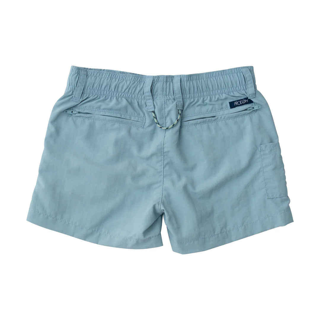 Light Blue Outrigger Short