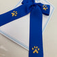 Royal & Gold Paws Tail Bow