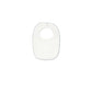 White and Blue Heirloom Bib
