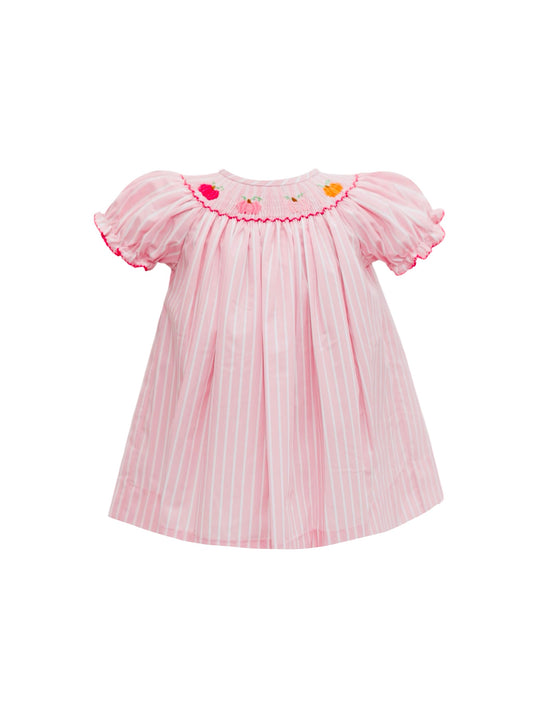 Pink Pumpkin Bishop Dress