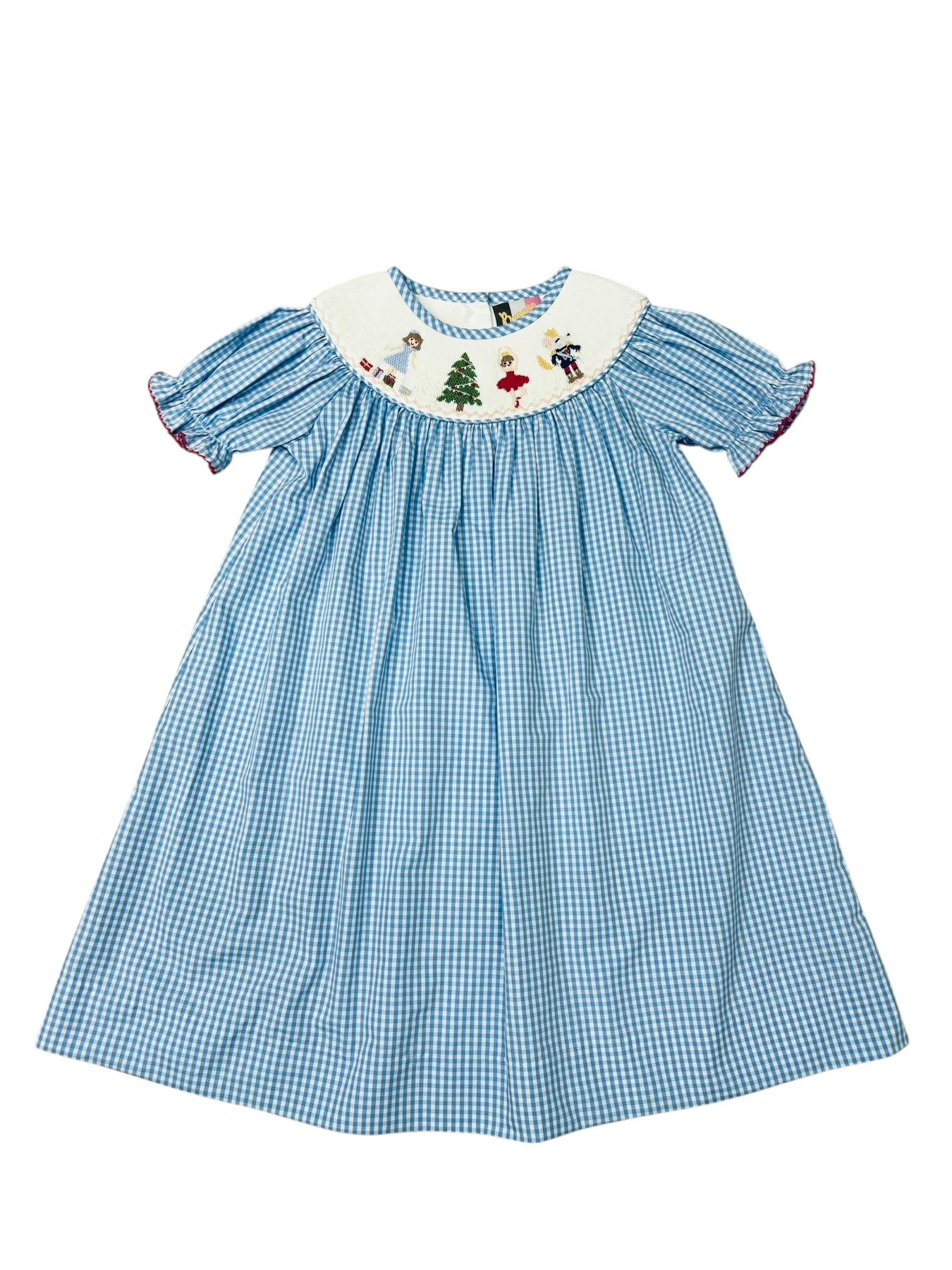 Nutcracker Smocked Dress