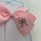 Candy Cane Via Bow