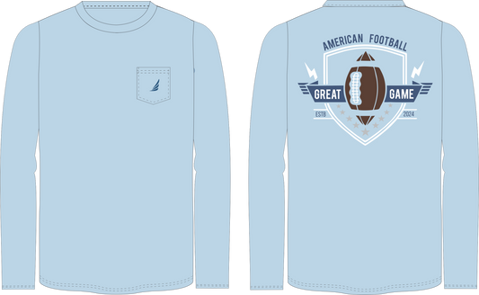 Football Pocket Tee