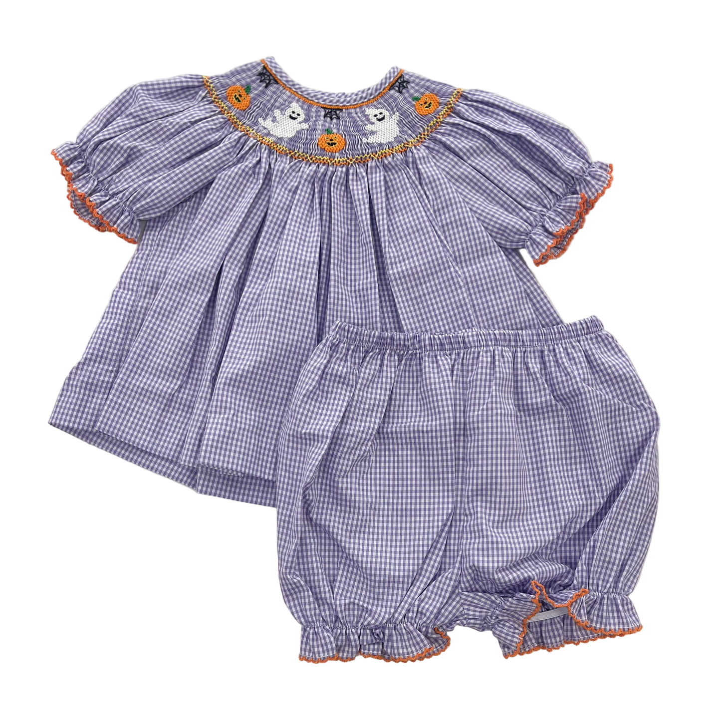 Halloween Girls Bishop Bloomer Set