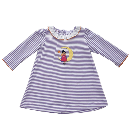 Halloween Purple Stripe Dress