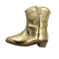 Gold Metallic Cowboy Boot