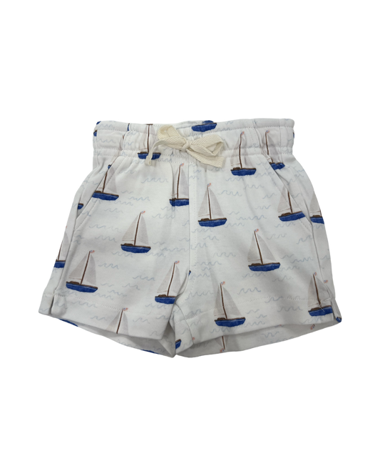 Sailboat Knit Shorts