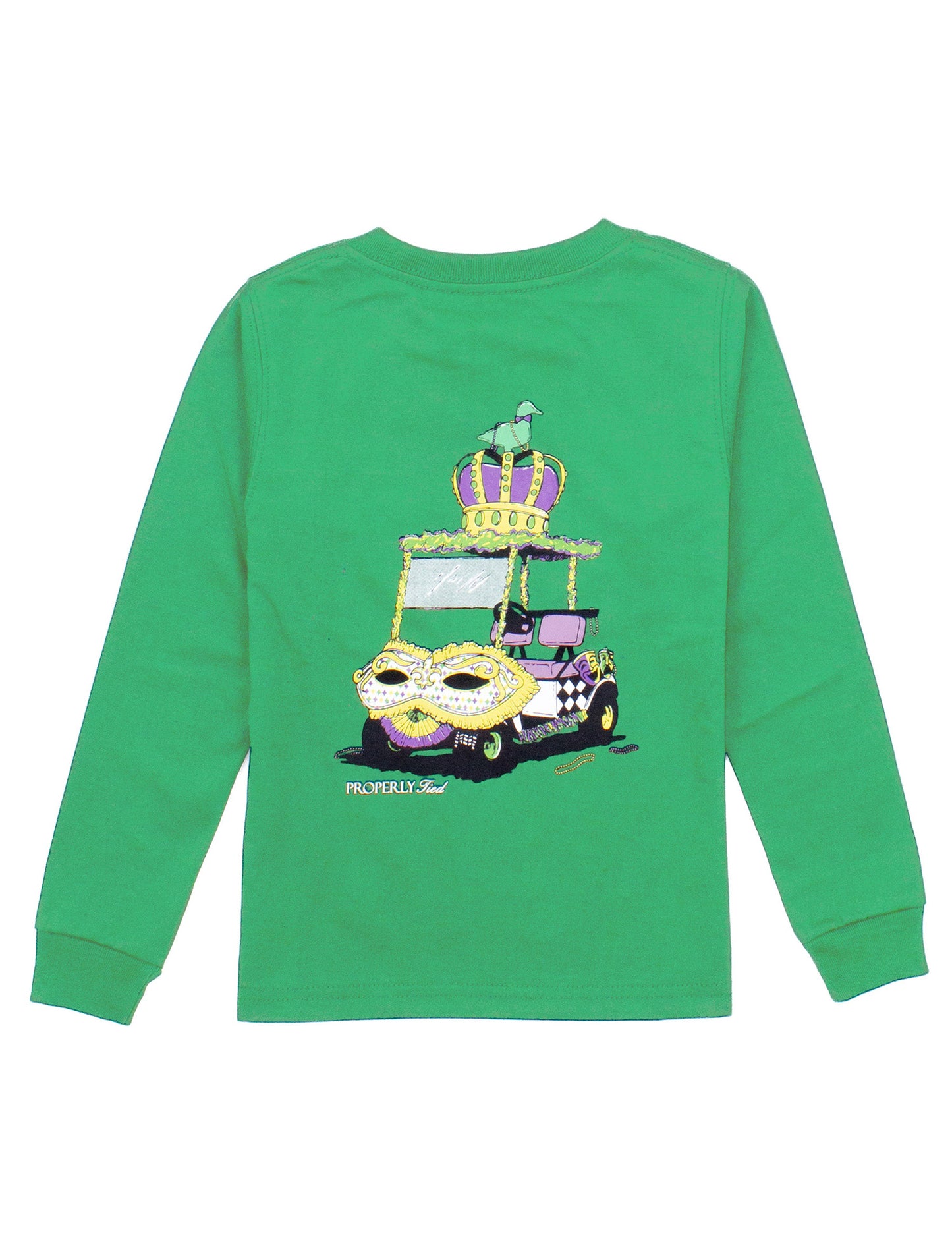 Mardi Cart Green Tee