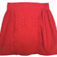Red Corduroy Skirt