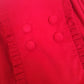 Red Corduroy Skirt