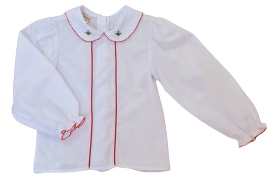 Classic Christmas Blouse