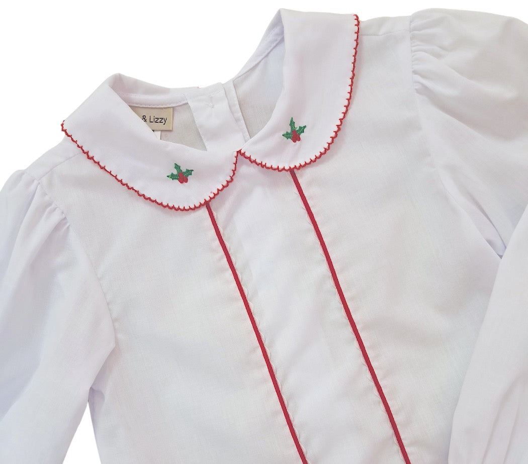 Classic Christmas Blouse