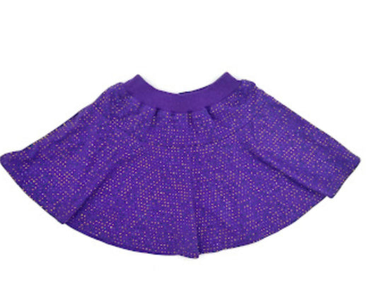 Mardi Gras Stone Skort