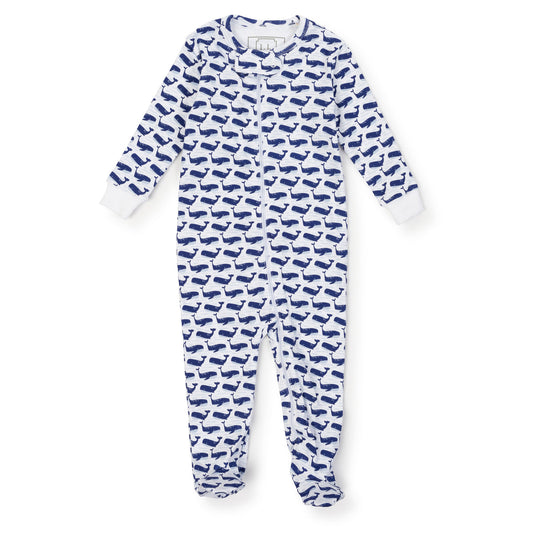 Parker Zipper Pajama A Whale's Tail