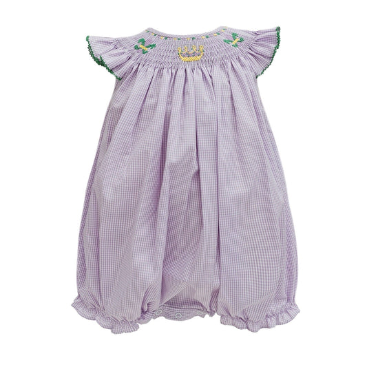 Crown Smocked Bishop Bubble