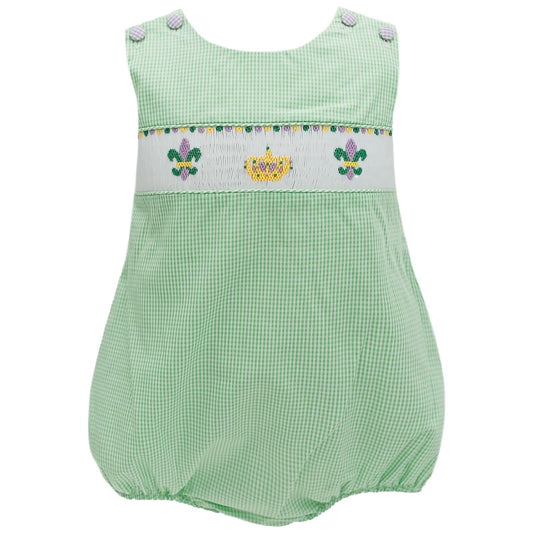 Crown Smocked Bubble