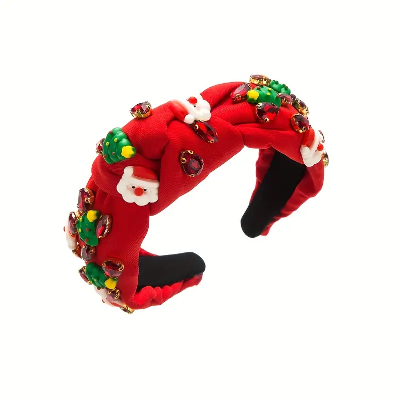 Santa Claus Is Coming Red Headband – KiKi & Lolli