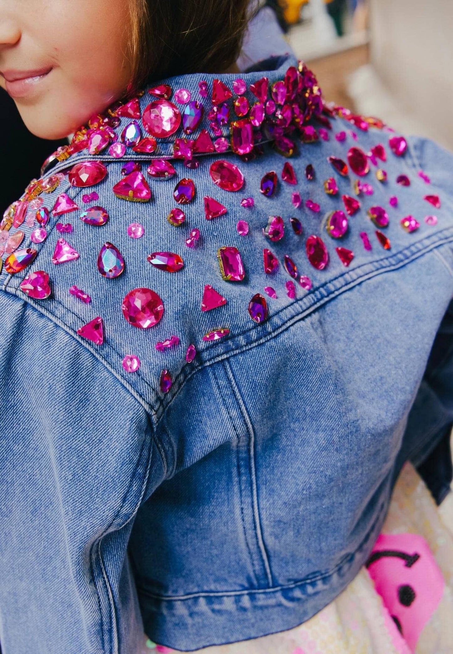 Sparkle Queen Gem Denim