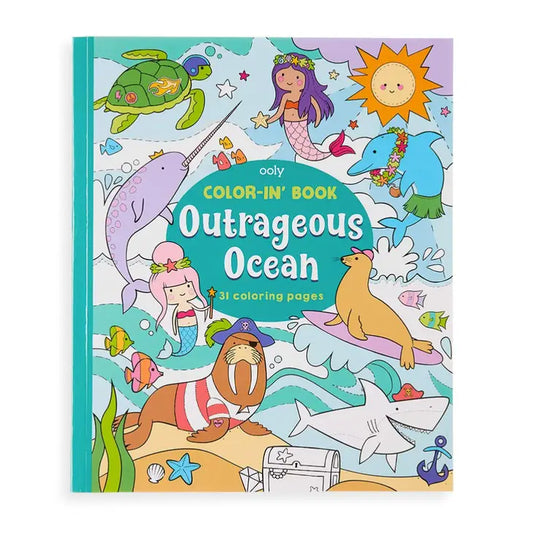 Color-In Book: Outrageous Ocean