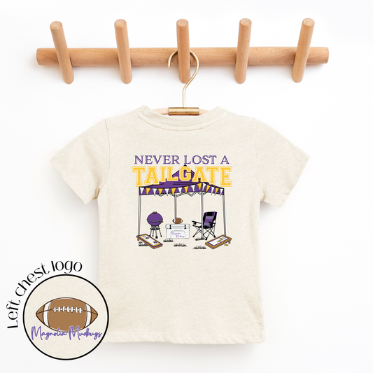 Tailgate | Purple + Gold | Football Kid’s Tee