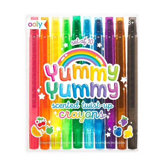 Yummy Yummy Scented Twist Up Crayons