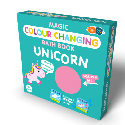 Unicorn Color Changing Bath Book