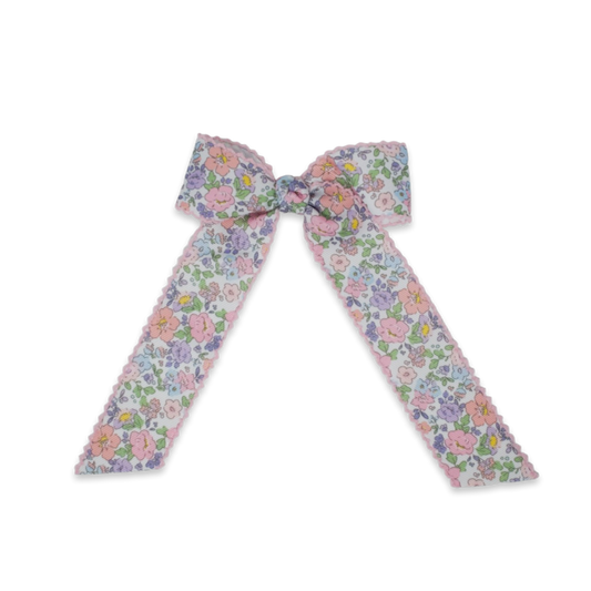 Lola Long Tail Bow Hillsborough Floral