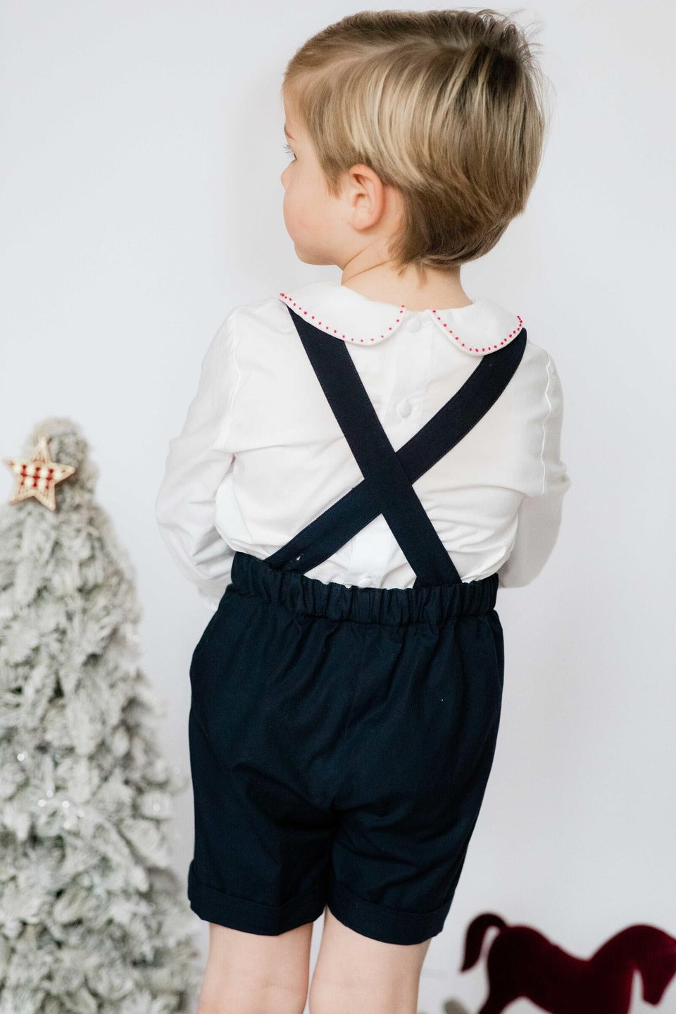 George Navy Overall Set