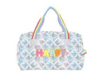 Happy Varsity Duffel Bag