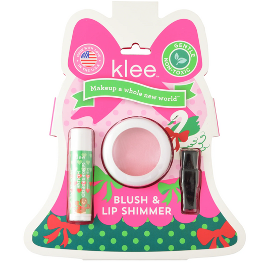 Tinsel Dream - Klee Holiday Blush and Lip  Shimmer Set
