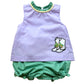 Mardi Gras Marching Boot Bloomer Set