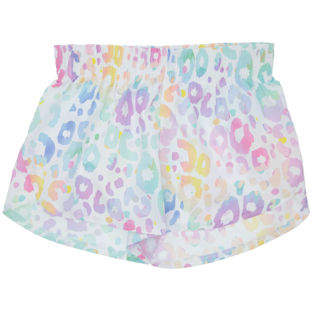 Pastel Leopard Steph Short