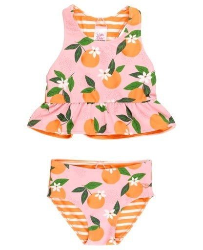 Reversible Peplum Tankini