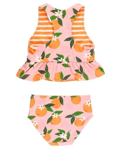 Reversible Peplum Tankini