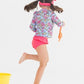 Princess Seam Ruffle Rash Guard 2-Piece