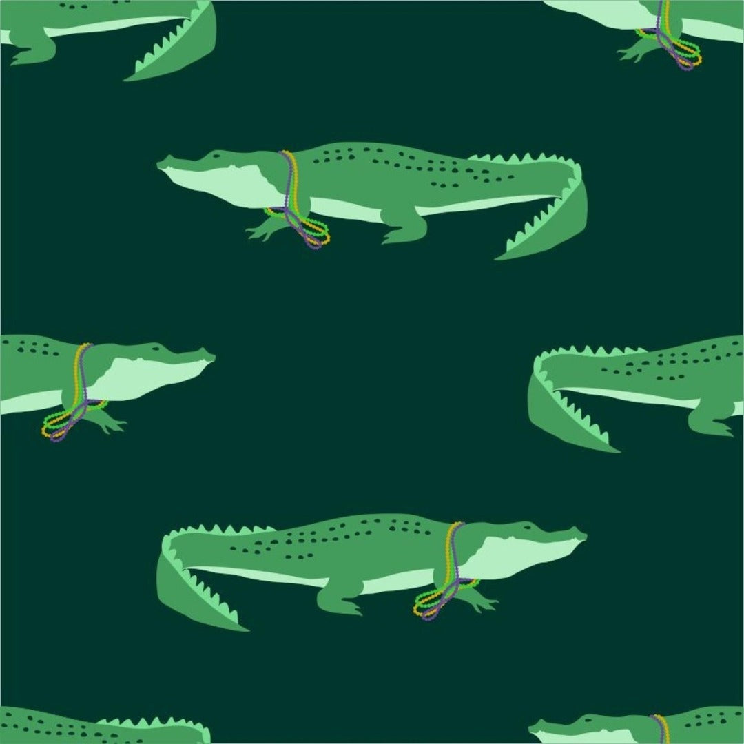 Mardi Gator Zipper PJ