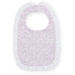 Pink Floral Ruffle Bib